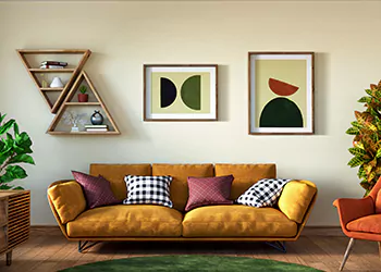 Living Room Painting Service in Abu Dhabi