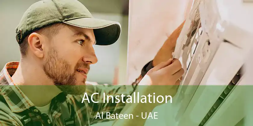  AC Installation Al Bateen - UAE