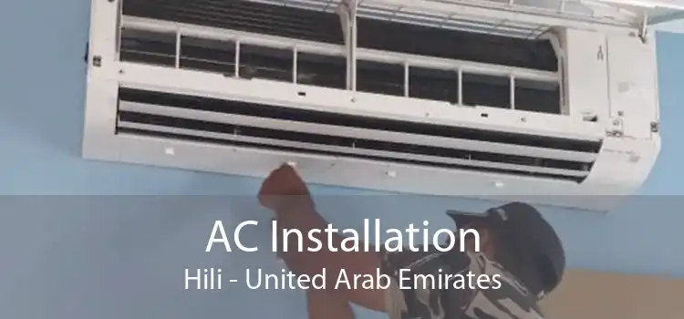 AC Installation Hili - United Arab Emirates