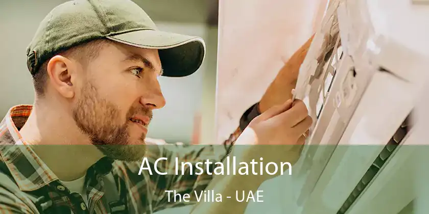  AC Installation The Villa - UAE