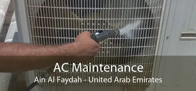 AC Maintenance Ain Al Faydah - United Arab Emirates