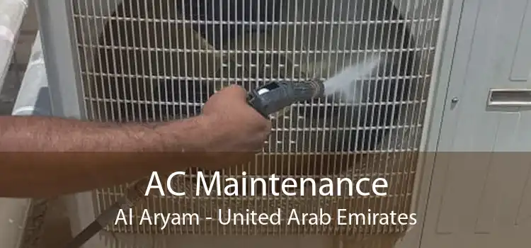 AC Maintenance Al Aryam - United Arab Emirates