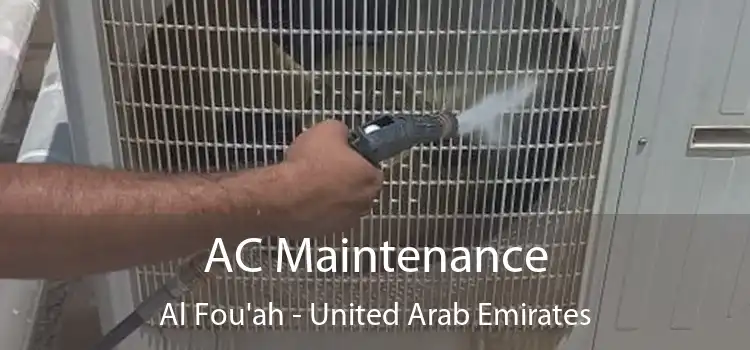 AC Maintenance Al Fou'ah - United Arab Emirates