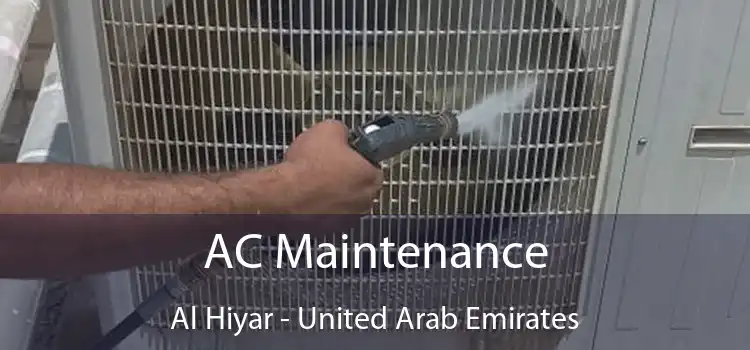 AC Maintenance Al Hiyar - United Arab Emirates