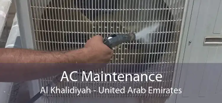 AC Maintenance Al Khalidiyah - United Arab Emirates