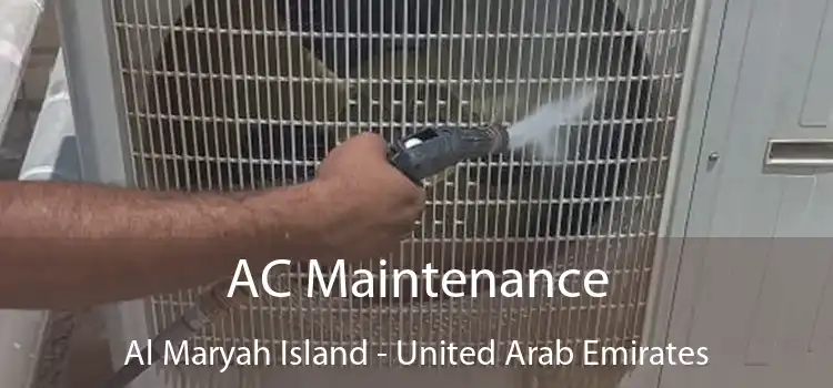 AC Maintenance Al Maryah Island - United Arab Emirates