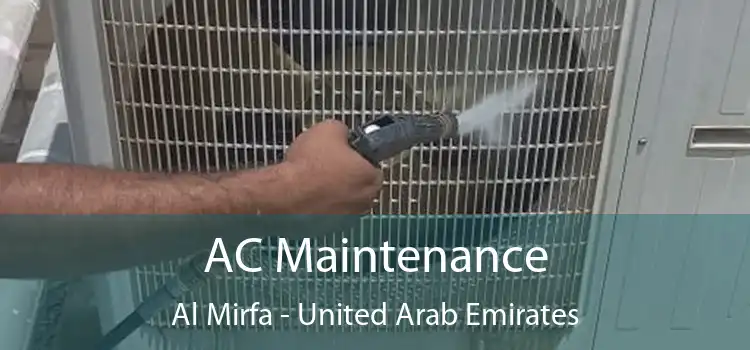 AC Maintenance Al Mirfa - United Arab Emirates