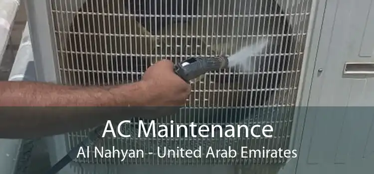 AC Maintenance Al Nahyan - United Arab Emirates