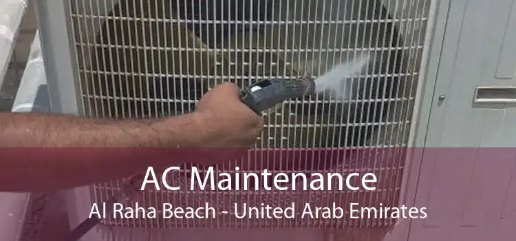 AC Maintenance Al Raha Beach - United Arab Emirates