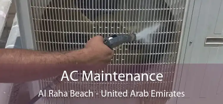 AC Maintenance Al Raha Beach - United Arab Emirates