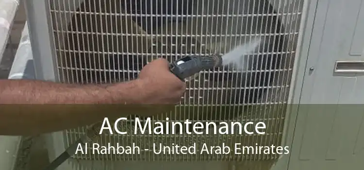 AC Maintenance Al Rahbah - United Arab Emirates