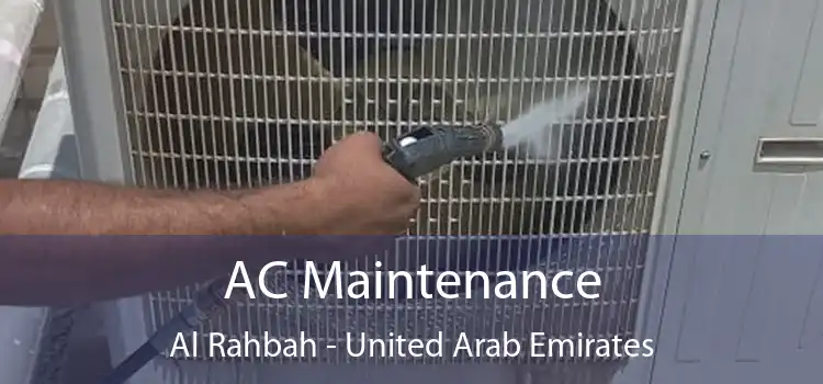 AC Maintenance Al Rahbah - United Arab Emirates