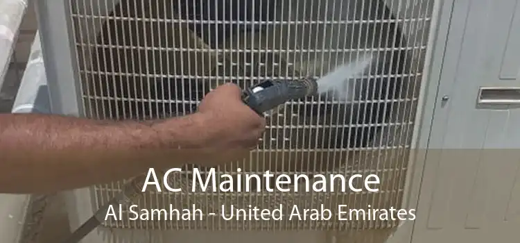 AC Maintenance Al Samhah - United Arab Emirates