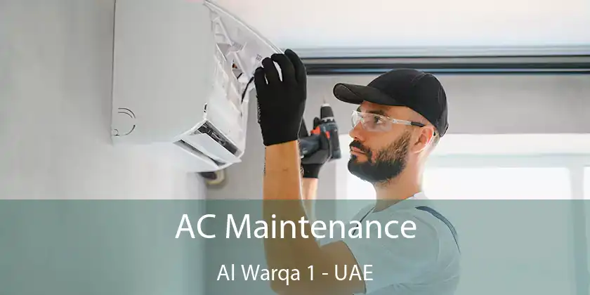  AC Maintenance Al Warqa 1 - UAE