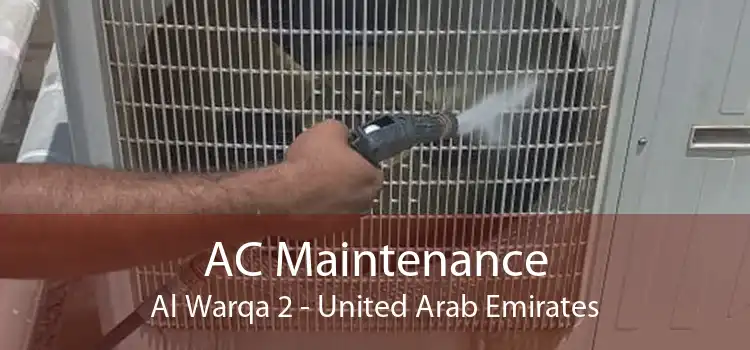 AC Maintenance Al Warqa 2 - United Arab Emirates