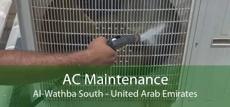 AC Maintenance Al-Wathba South - United Arab Emirates
