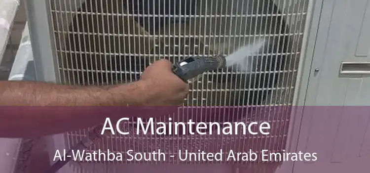 AC Maintenance Al-Wathba South - United Arab Emirates