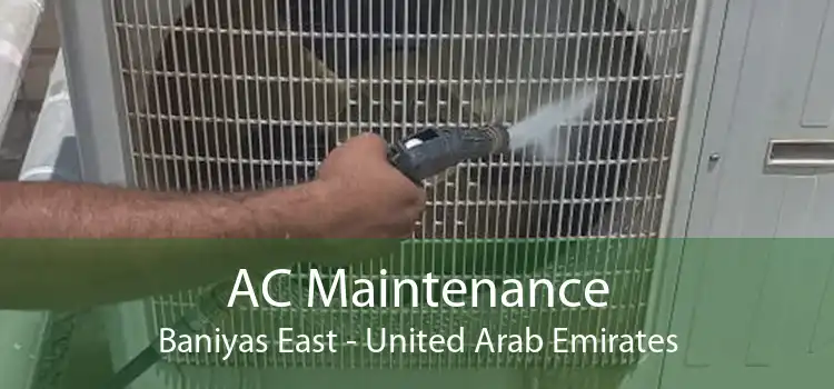 AC Maintenance Baniyas East - United Arab Emirates