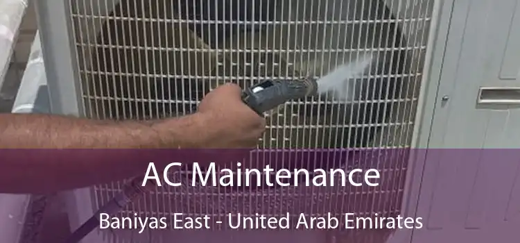 AC Maintenance Baniyas East - United Arab Emirates