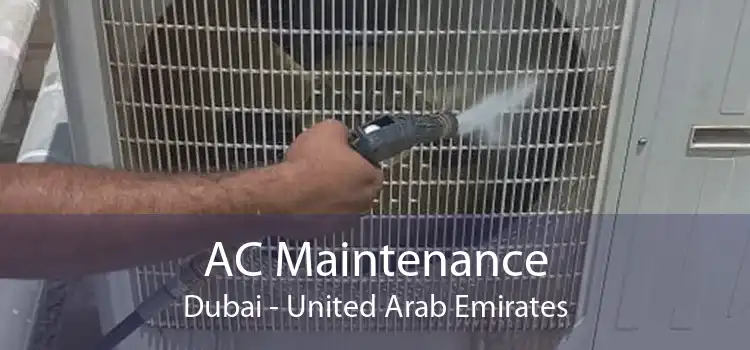 AC Maintenance Dubai - United Arab Emirates
