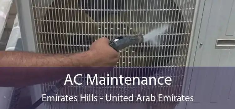 AC Maintenance Emirates Hills - United Arab Emirates