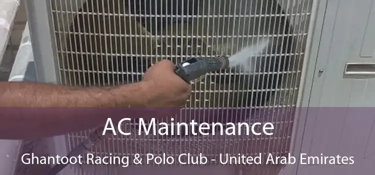 AC Maintenance Ghantoot Racing & Polo Club - United Arab Emirates