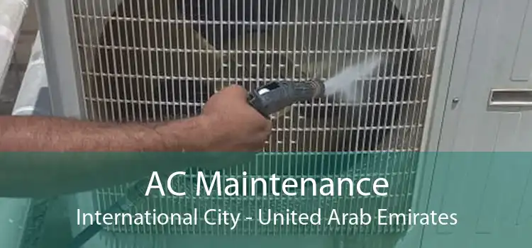 AC Maintenance International City - United Arab Emirates