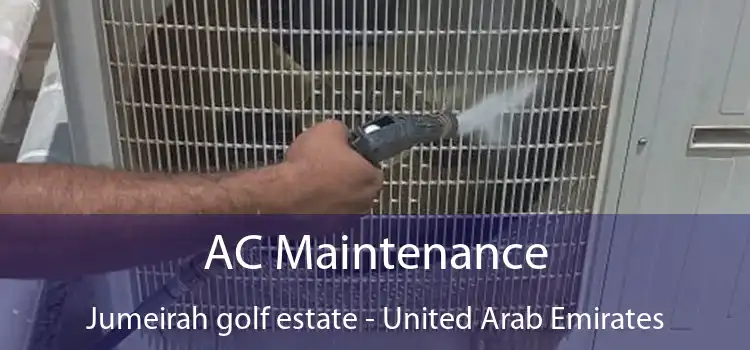 AC Maintenance Jumeirah golf estate - United Arab Emirates