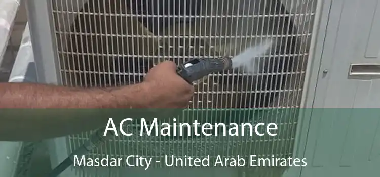 AC Maintenance Masdar City - United Arab Emirates