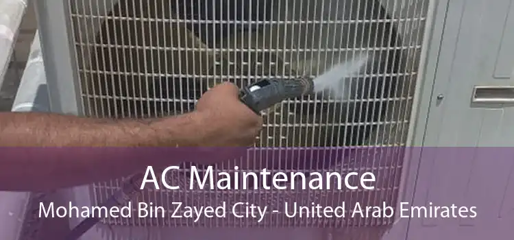 AC Maintenance Mohamed Bin Zayed City - United Arab Emirates