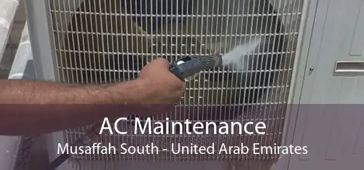 AC Maintenance Musaffah South - United Arab Emirates