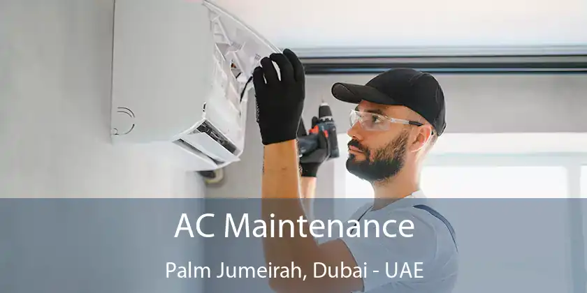 AC Maintenance Palm Jumeirah, Dubai - UAE