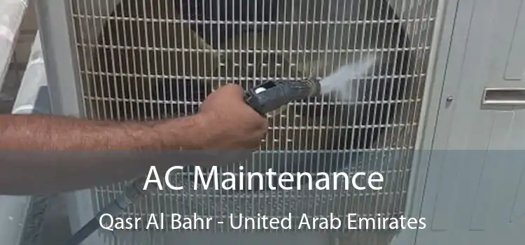 AC Maintenance Qasr Al Bahr - United Arab Emirates