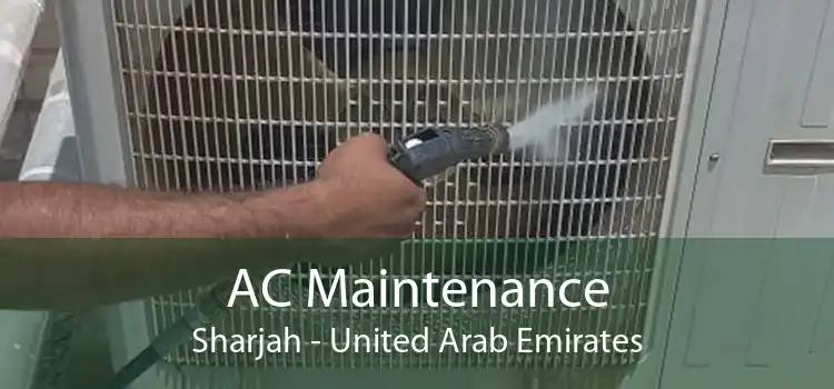 AC Maintenance Sharjah - United Arab Emirates