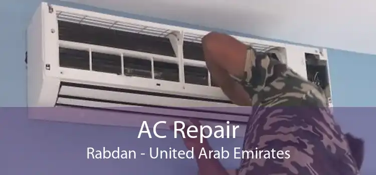 AC Repair Rabdan - United Arab Emirates