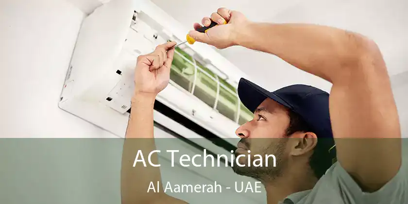 AC Technician Al Aamerah - UAE