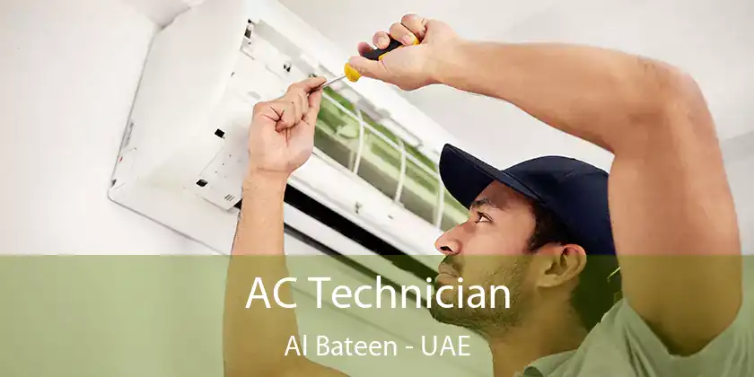  AC Technician Al Bateen - UAE