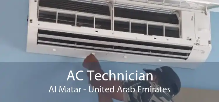AC Technician Al Matar - United Arab Emirates