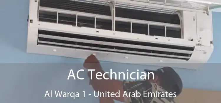 AC Technician Al Warqa 1 - United Arab Emirates