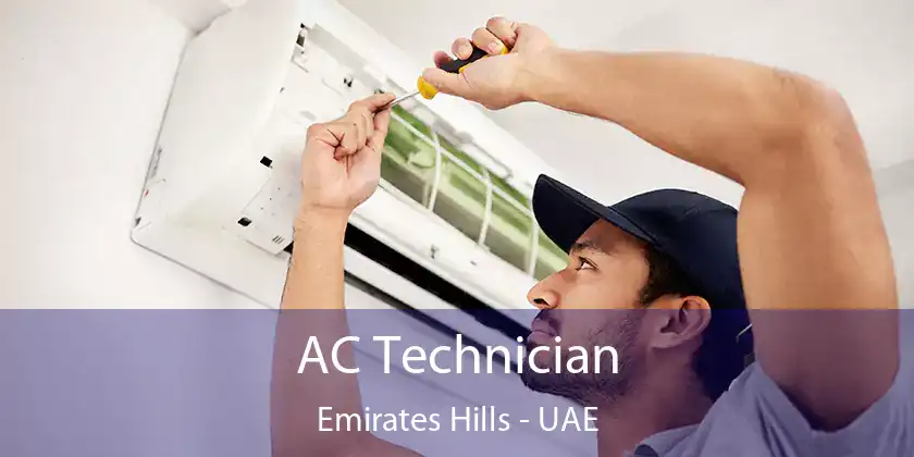  AC Technician Emirates Hills - UAE