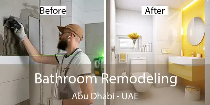  Bathroom Remodeling Abu Dhabi - UAE