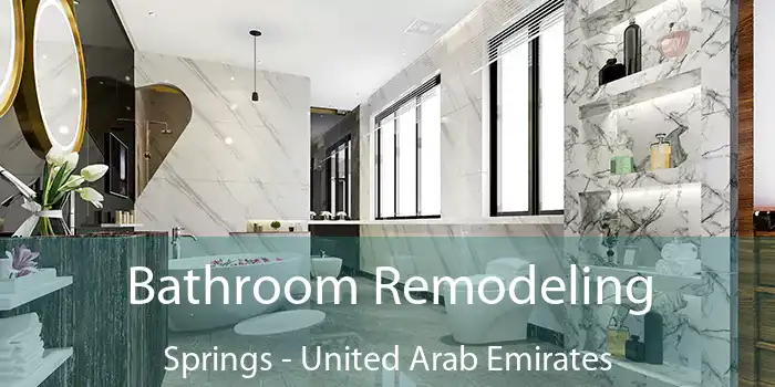 Bathroom Remodeling Springs - United Arab Emirates