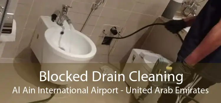 Blocked Drain Cleaning Al Ain International Airport - United Arab Emirates