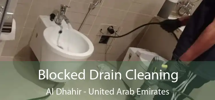 Blocked Drain Cleaning Al Dhahir - United Arab Emirates