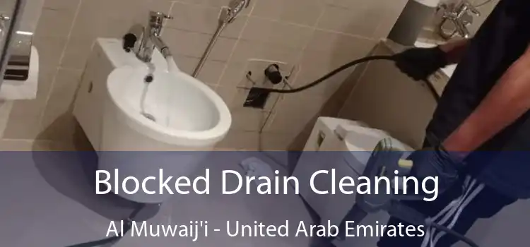 Blocked Drain Cleaning Al Muwaij'i - United Arab Emirates