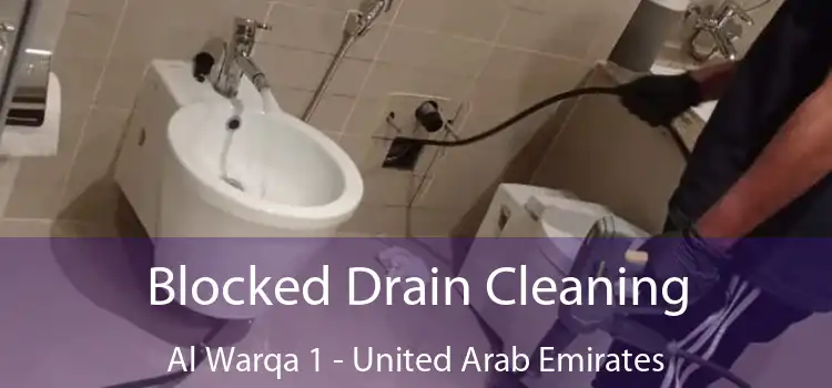 Blocked Drain Cleaning Al Warqa 1 - United Arab Emirates