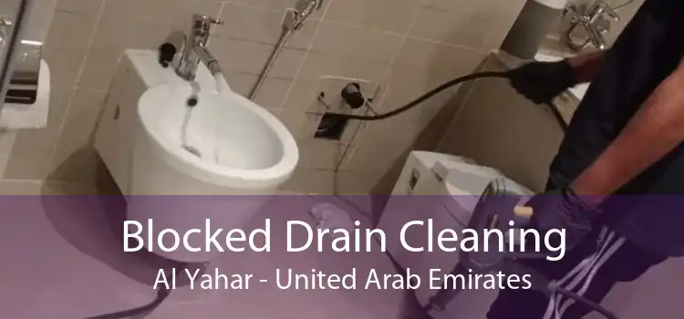 Blocked Drain Cleaning Al Yahar - United Arab Emirates