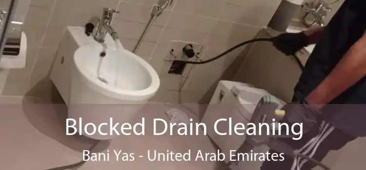 Blocked Drain Cleaning Bani Yas - United Arab Emirates