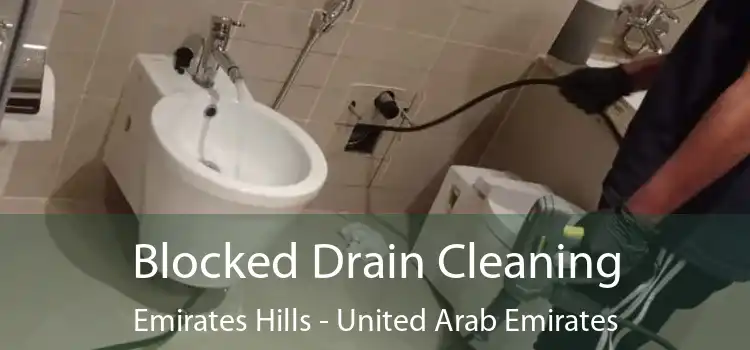 Blocked Drain Cleaning Emirates Hills - United Arab Emirates