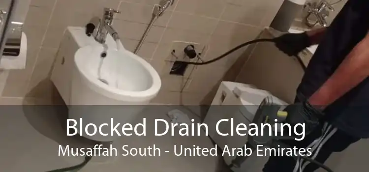 Blocked Drain Cleaning Musaffah South - United Arab Emirates